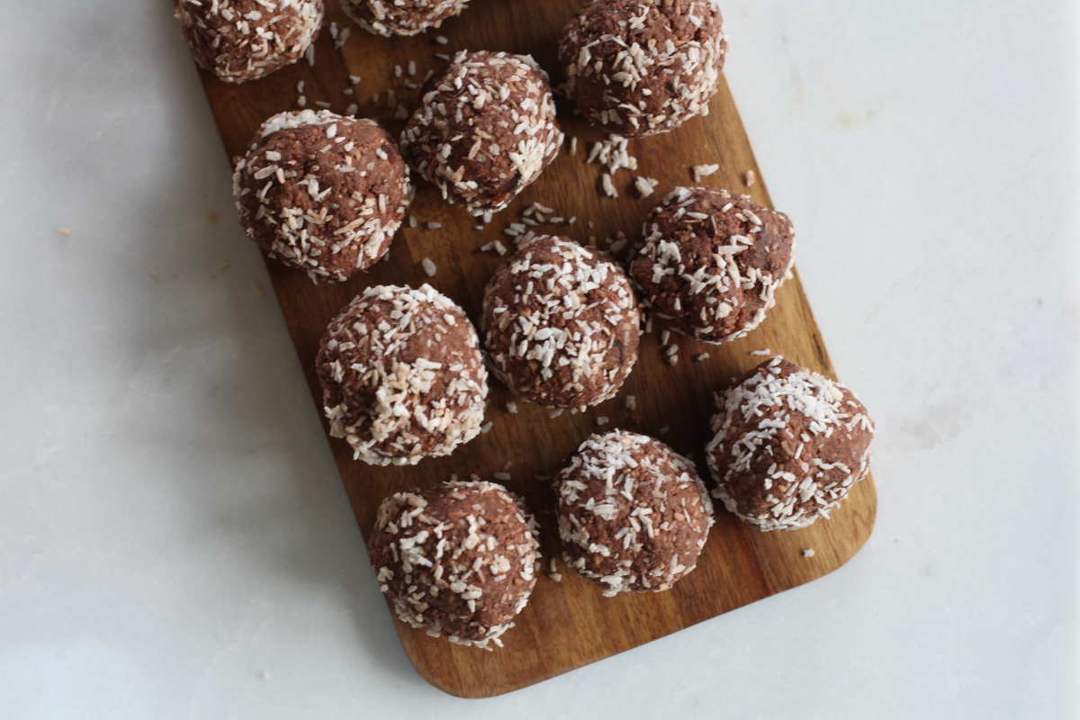 Vegan Chocolate Protein Balls Recipe Snappy Snacking